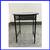 Contemporary Round Black Metal Side Table 4 thumbnail