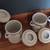 4 piece Alco white ceramic canister set with easy open air tight clamp 5 thumbnail