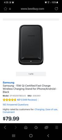 Samsung 15w qi fast charger 1
