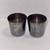 2 VINTAGE Soviet Russia hand etched silver Vodka cup shot glass 1 1/2" 4 thumbnail