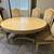 Round Solid Wood Dining Room Table with 8 Chairs, Kitchen Table 1 thumbnail