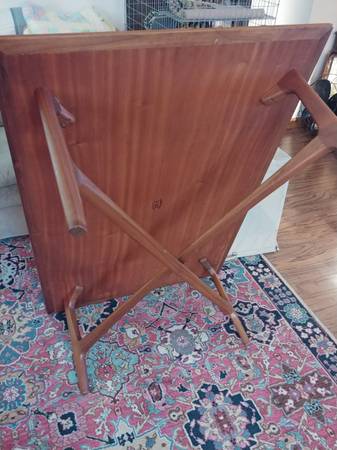 DUX MID-CENTURY MODERN Coffee Table X-STRETCHER - $1,200 (East Peoria)62933725743489122