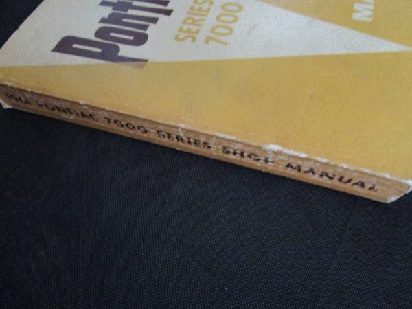 Manuales de taller de fábrica Pontiac 1961 + 1962 - OEM clásico - $25 (ROSEVILLE)63440113926145124