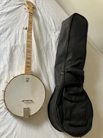 5-string Deering Goodtime open-backed banjo + gig bag 1