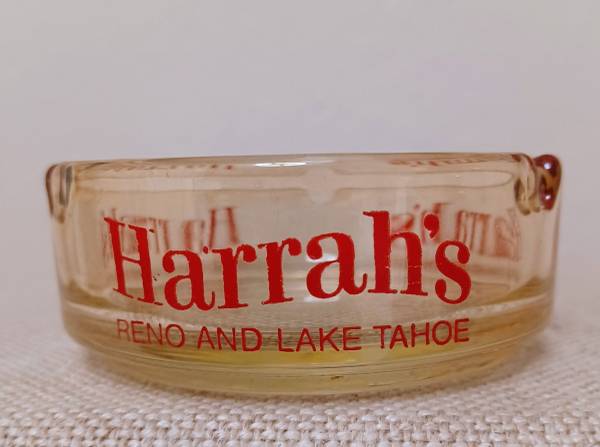 Vintage Harrah's Reno and Lake Tahoe Ashtray 1