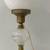 Electrified Victorian style parlor brass and glass oil lamp with globe 2 thumbnail