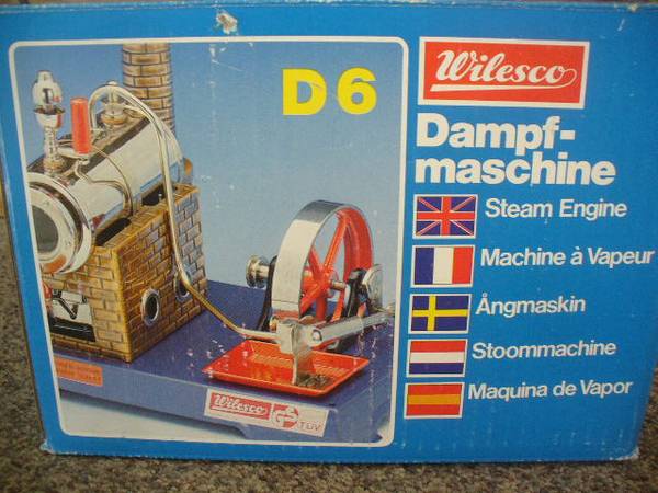 Wilesco Model Steam Engine, German Made 1