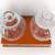 Vintage Glass Pumpkin Shaped Jars 5 thumbnail