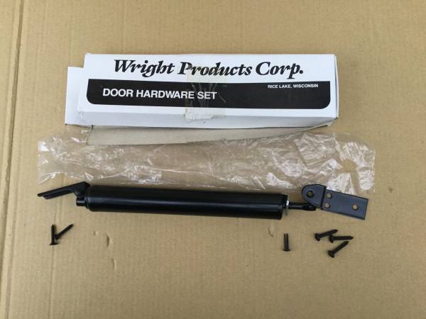 Standard-Duty Black Pneumatic Door Closer 1