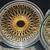 17 inch by 9 chrome & gold dayton wire wheels 11 thumbnail