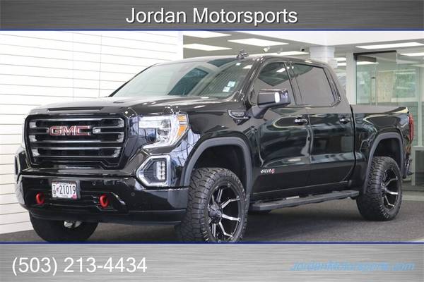 2019 GMC SIERRA 1500 1 OREGON OWNER 44K CREW CAB AT4 PREM PKG TOW FUEL WHEELS 20 - $41,997 (203 NE 122nd Ave  Portland, OR 97230)63470060328067121