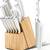 15-PIECE KNIFE SET w/BLOCK. HIGH CARBON STAINLESS STEEL. NEW IN BOX! 1 thumbnail