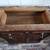 Antique early americana sideboard cabinet with marble top 6 thumbnail