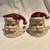*HTF* FOUR SANTA HEADS - CREAMER, COVERED SUGAR, SALT & PEPPER SHAKERS 2 thumbnail
