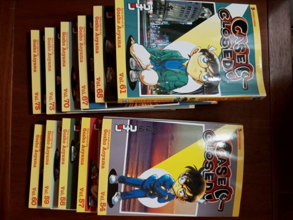 Cases Closed Books- All for $10 1