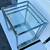 Vintage Modern 80’s Chrome and Glass Nesting Tables 3 thumbnail