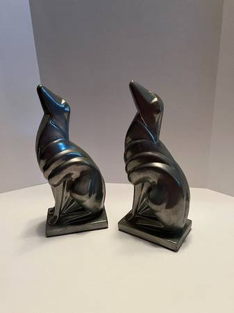 Art Deco Bookends 1