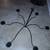 Wrought iron candelabra / chandelier / candle holder 1 thumbnail