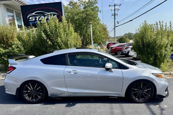 2015 Honda Civic Si 2dr Coupe only 101k 6-Speed Manual Clean Title 1