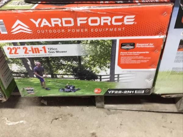 YARD FORCE YF22-2N1 21 in. e450 Cortacésped 2 en 1 - $299 (Buffalo)62946037168899123