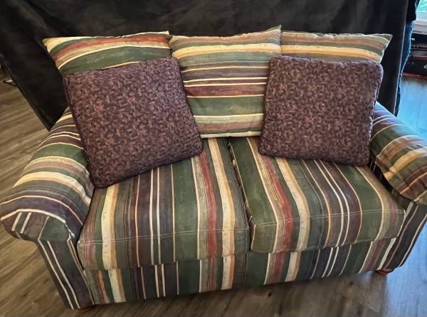 Retro Couch & Love Seat - $100 (Fremont)63471458724099120