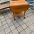 Walnut dropleaf vintage tea cart A184 1 thumbnail