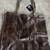 New Silver with Black Print Faux Leather Tote 1 thumbnail