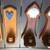 Wood heart/seashell candle holder sconce set of 2 2 thumbnail