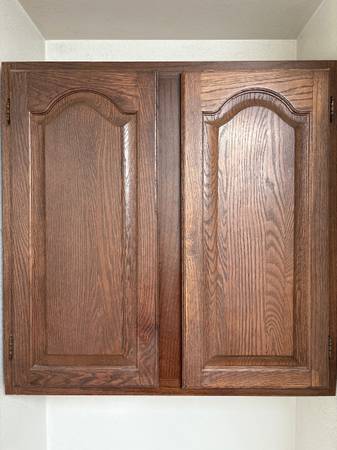 Oak Cabinet 1