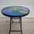 18" Side Table Round Folding Table--clean like new 3 thumbnail