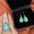 Turquoise ring, and matching earrings 3 thumbnail