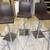 3 Modern Adjustable Chrome Counter Stools 1 thumbnail