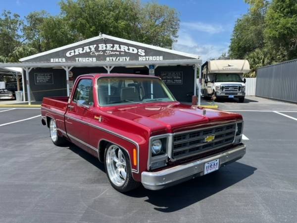 1979 CHEVY C10 CORTA CABINA **CAMIONETA CON ASIENTOS DEPORTIVOS/CONSOLA CENTRAL** - $37,500 (GRAY BEARDS CYCLE BARN)63470252539265121