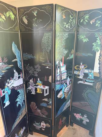 Old Dressing Screen, Oriental 1