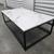 Rectangular Coffee Table - faux white 4 thumbnail