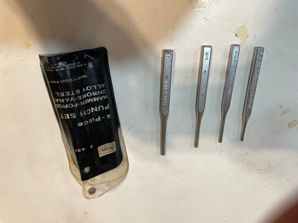 Craftsman punch set 1
