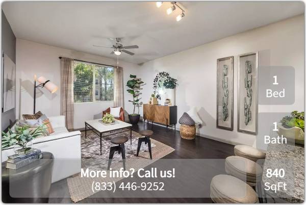 $2,707 / 1br - 840ft2 - 1 BD / 1 BA. Resort-style swimming pool and more! (Camarillo)63800304806787122