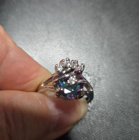 Multi Colored stone ring 1
