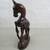 Hand Carved Wooden Rearing Horse Sculpture 10 1/2" Height 4 thumbnail