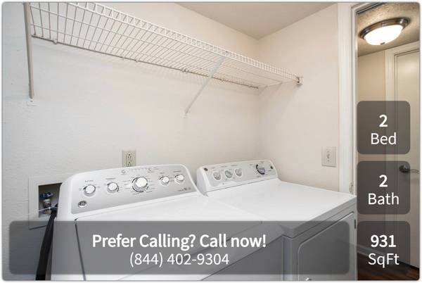 $1,428 / 2br - 931ft2 - ¡Conveniencia asequible en Chariot Pointe Apartments! Lavadora y secadora incluidas (Murfreesboro)63680211555971122
