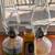 Set of 2 Large Vintage Glass Oil Lamps with Lamp Oil 1 thumbnail