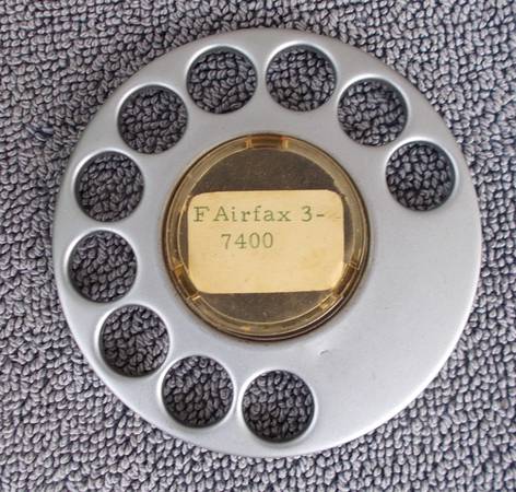 Hard to Find Stromberg Carlson Dial Card Retainer Antique Telephone 1