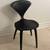 Cherner chair black pair mid century Norman Cherner vintage 3 thumbnail