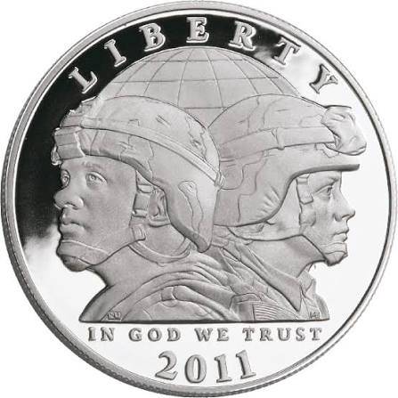 2011 U.S. Army Commenrative Coin 1