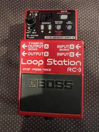 Effects pedals. DOD- All Original 1980's & Boss RC-3 Looper 1