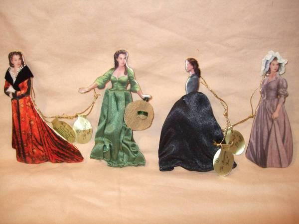 Gone With The Wind Ornaments #3 1