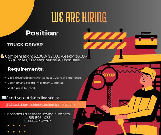 Truck driver- BD 1