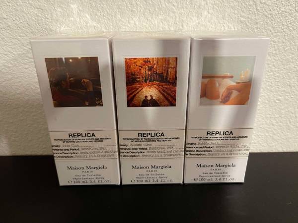 Maison Margiela Replica Cologne Jazz Club, Autumn Vibes, Bubble Bath NEW Sealed 1