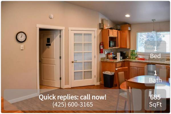 $1,725 / 1br - 685ft2 - This place will feel like home! 1 bed, 1 bath available! 685 Sq Ft! (Seattle)63884893849473120