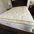 Vintage Dark Wood Four - Poster Bed with Matching Nightstands, Bench 6 thumbnail